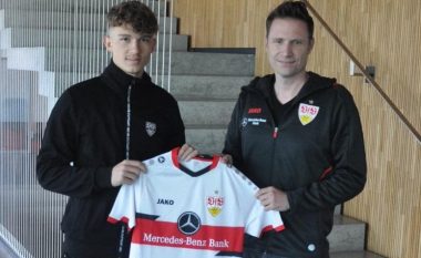 Talenti Elton Krasniqi kalon te VfB Stuttgart