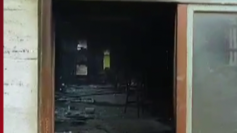 Shpërthen zjarr në një hotel të Shkupit