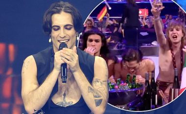Pasi u akuzua për përdorim kokaine vitin e kaluar në Eurovision, artisti italian iu sugjeroi me shaka pjesëmarrësve që të mos iu afroheshin tavolinave