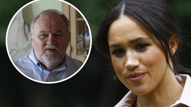 Babai i Meghan Markle, Thomas shtrohet në spital për shkak të një goditje në tru