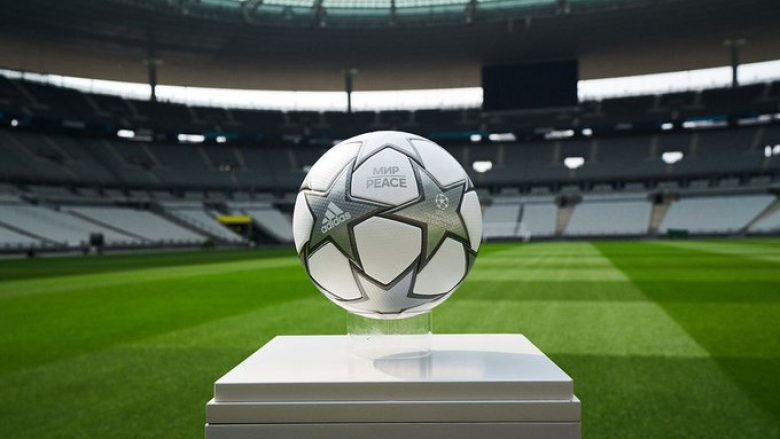 Dizajni i topit të finales së Ligës së Kampionëve nga adidas ka një kuptim special – shkronjat “мир”