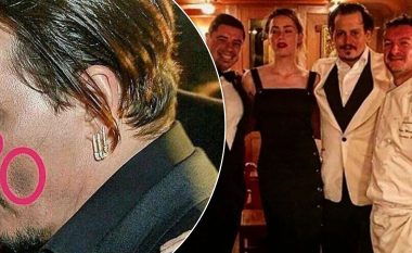 Sytë e ënjtur dhe me mavijosje në muajin e mjaltit, Amber Heard thotë se fotografia e Johnny Depp është bërë me ‘photoshop’