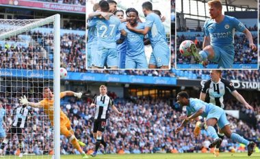 Notat e lojtarëve: Man City 5-0 Newcastle, shkëlqeu De Bruyne