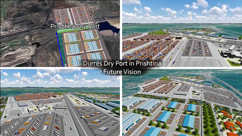 “Durrës Dry Port”, detaje nga mega-projekti që synohet të ndërtohet në Prishtinë, prezantuar nga ekipi holandez