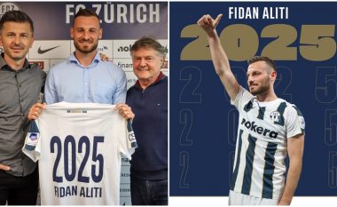 Zyrtare: Fidan Aliti vazhdon kontratën me Zurich