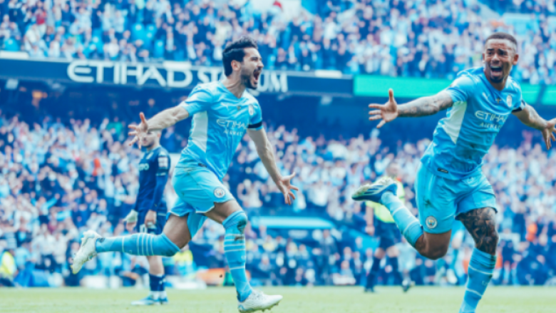 Manchester City konfirmohet kampion i Ligës Premier për të dytin sezon radhazi – fitore me përmbysje ndaj Aston Villës