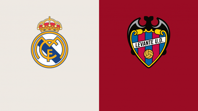 Real Madridi pret Levanten, formacionet zyrtare