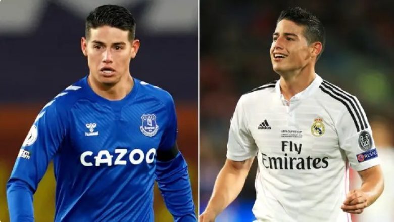 Ish-ylli i Real Madridit dhe Evertonit, James Rodriguez dëshiron që Liverpooli të fitojë finalen e Ligës së Kampionëve