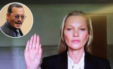 Kate Moss dëshmon në gjyqin Heard-Depp, mohon pretendimet e Amberit se Johnny e rrëzoi atë nga shkallët kur ishin në lidhje