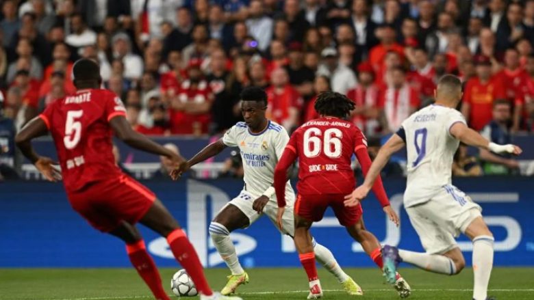 Liverpool 0-0 Real Madrid, statistikat pas pjesës së parë