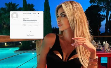 Luana Vjollcës i fshihen të gjitha postimet e Instagramit – ngrihen dyshimet se i është hakuar llogaria me dy milionë ndjekës