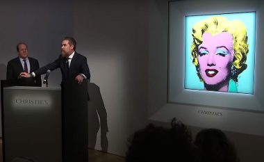 Piktura e famshme e Marilyn Monroe thyen rekord shitjeje prej 195 milionë dollarësh