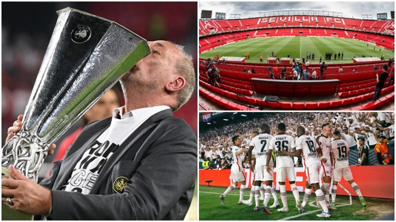 Presidenti i Eintracht Frankfurt, Fischer e quajti “stadium Mickey Mouse”, arenën e finales së Ligës së Evropës – merr përgjigje nga Sevilla