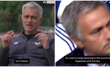 Është trajner i Romës, por Jose Mourinho flet me shumë pasion për Chelsean