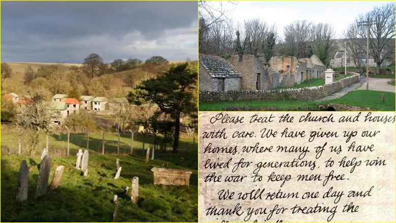 Brenda “fshatit fantazmë” në Angli ku vendasit u larguan duke lënë një shënim të vetëm, gati 80 vjet më parë