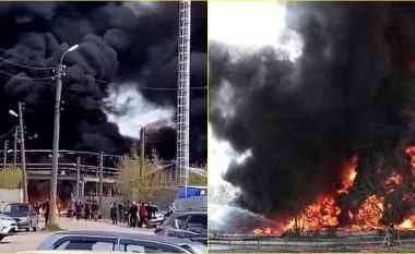 Një tjetër zjarr misterioz shpërthen në Rusi – kësaj radhe në një zonë industriale në Nizhny Novgorod