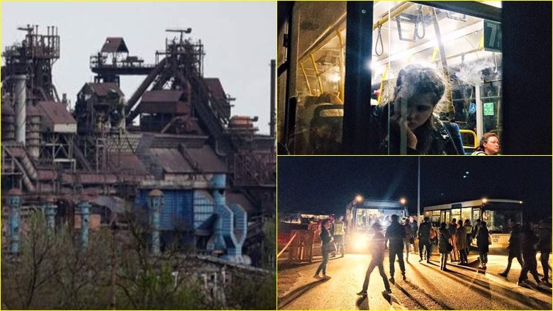 “Njerëzit filluan të mendojnë për vetëvrasje”: Të evakuuarit përshkruajnë kushtet ‘si në ferr’ brenda fabrikës së çelikut Azovstal në Mariupol