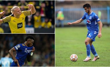 Top 10 futbollistët nën 21 vjeç me kontributin më të madh të golave në sezonin e fundit, Valmir Veliu pjesë e listës së bashku me yjet si Haaland, Vinicius Jr e Adeyemi