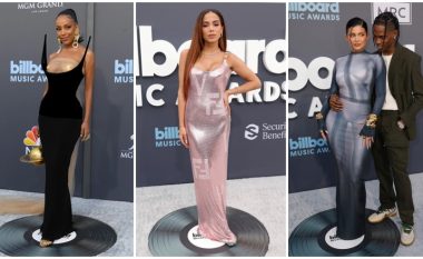 Veshjet më të bukura në tapetin e kuq të “Billboard Music Awards 2022”