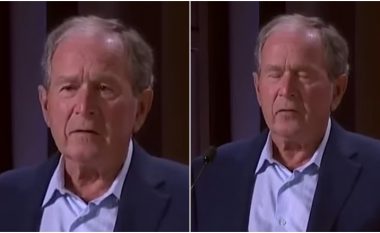 Bush ngatërron fjalën Ukrainë me Irak – pastaj thotë diçka me të cilën qeshën të gjithë