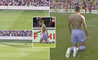 Rituali i çuditshëm nga futbollisti i Leeds, bëhet sensacion në rrjetet sociale – përshkohet e gjithë fusha në gjunjë