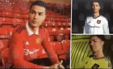 Ronaldo shfaqet me fanellat e reja të Man Utd për sezonin 2022/23, tifozët shpresojnë se kjo dëshmon qëndrimin e tij në Old Trafford