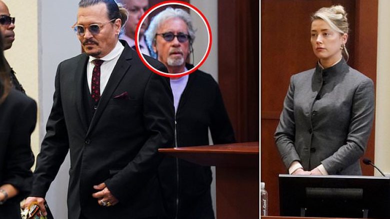 Johnny Depp po shoqërohet në gjykatë nga psikologu i turpëruar, i cili ishte akuzuar për lidhje me pacientet e tij femra