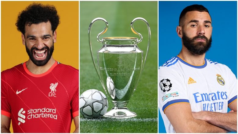 Mohamed Salah, apo Karim Benzema: Dueli i dy më të mirëve në Ligën e Kampionëve – shifrat që qëndrojnë pas tyre