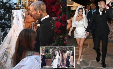 Martohen sërish Kourtney Kardashian dhe Travis Barker - çifti bëjnë dasmë gjigante në kështjellën e lashtë të Portofinos
