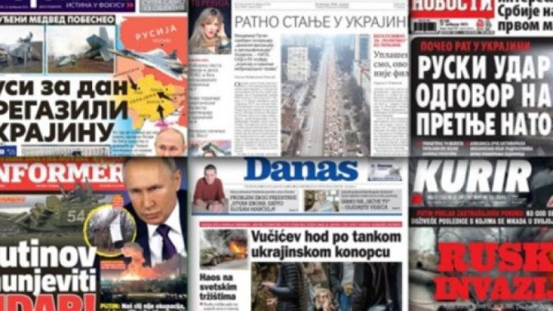 ​Sasi e madhe e dezinformatave dhe propagandës po përhapet përmes mediave ruse të vendosura në Serbi