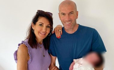 Zidane është bërë gjysh dhe ka pozuar me mbesën e porsalindur