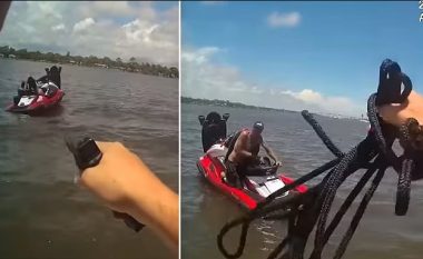 Vodhi motorin e ujit dhe tentoi të arratiset, mbeti në mes të detit – kërkoi ndihmën e policëve në Florida pasi nuk dinte not