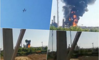 Droni kamikaz i ushtrisë ukrainase i vërsulet rafinerisë së naftës ruse – objektivi ishte vetëm 150 kilometra larg vijës së frontit
