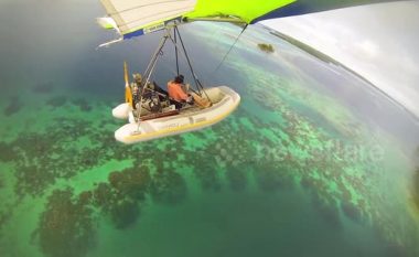 Australiani ndërton varkën fluturuese, për të realizuar fotografi të jashtëzakonshme mbi oqeane