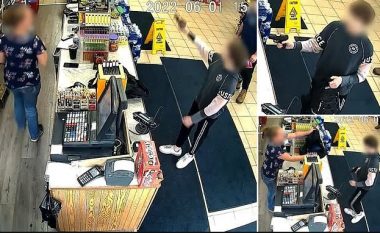 Nën kërcënimin e armës i kërkoi punonjëses së dyqanit që t’ia mbushë çantën me para, ajo fillimisht mendoi se po tallej – i riu nga Michigan shtie në ajër