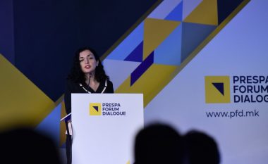 Osmani në Forumin e Prespës: Të punojmë më shumë për barazinë e grave në çdo nivel