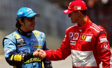 Alonso tejkalon Schumacherin dhe vendosi rekord të ri në Formula 1