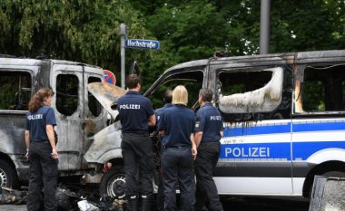 Tetë automjete të policisë u dogjën në Munich pak ditë para samitit të G7