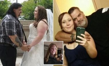 Dikur ishte në lidhje, sot e ka njerkë – 27-vjeçarja nga Ohio u martua me babanë e tij