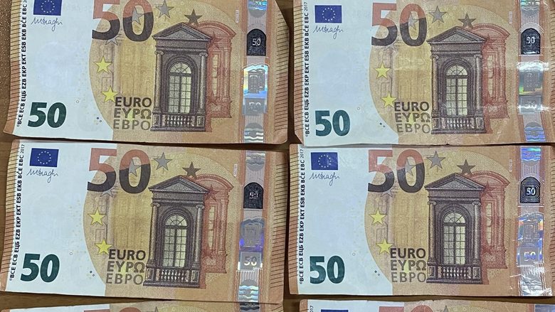 Konfiskohen mbi 1500 euro në Pejë, dyshohet se janë të falsifikuara