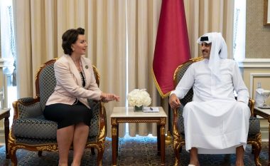 Ish-presidentja Jahjaga dhe Emiri i Shtetit të Katarit, flasin për krizën ekonomike si pasojë e pandemisë dhe luftës në Ukrainë
