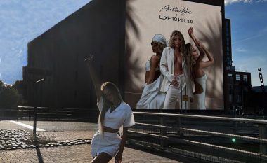 Një tjetër sukses për Anetta Berishën, vendoset në ‘billboard’-in më të madh në Evropë
