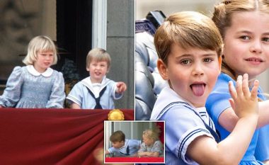 Princi Louis veshi kostumin marinar të Princit William në koncertin “Platinum Jubilee” të Mbretëreshës Elizabeth II