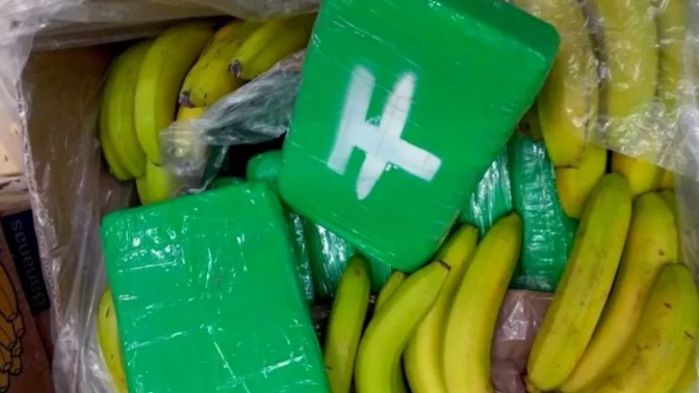 Kokaina në vlerë me miliona euro e fshehur në kuti bananesh përfundon gabimisht në super-marketet e Çekisë