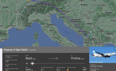 Sëmuret pasagjeri që po vinte në Kosovë, aeroplani nga Zvicra bën ulje emergjente