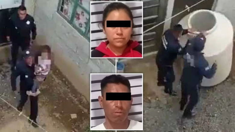 Policia meksikane shpëton trevjeçaren që dyshohet se prindërit e kishin futur në një rezervuar
