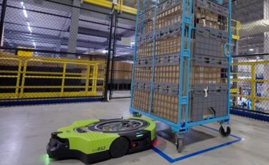 Amazon prezanton “robotin e lëvizshëm plotësisht autonom” që lëvizë ngarkesat nëpër depo