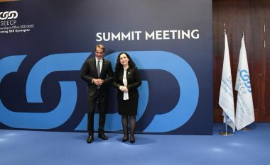 Samiti SEECP mundësi e mirë për të ritheksuar kontributin e Kosovës për paqe dhe stabilitet, presidentja Osmani falënderon kryeministrin grek