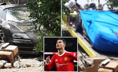 Cristiano Ronaldo thuhet se është zotuar t’i paguajë dëmin pronarit të shtëpisë pranë të cilës u aksidentua makina e yllit të futbollit