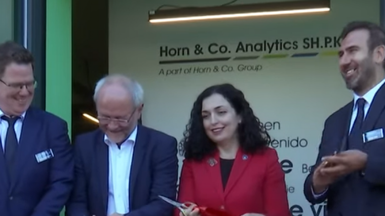 Kompania gjermane Horn & Co hap pikë në Kosovë, presidentja e falënderon shumë